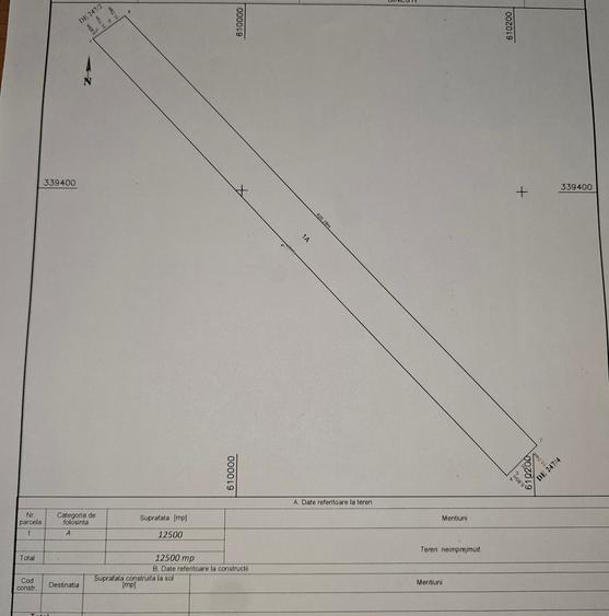 Teren Construcții intravilan de 12500 mp, în Lilieci