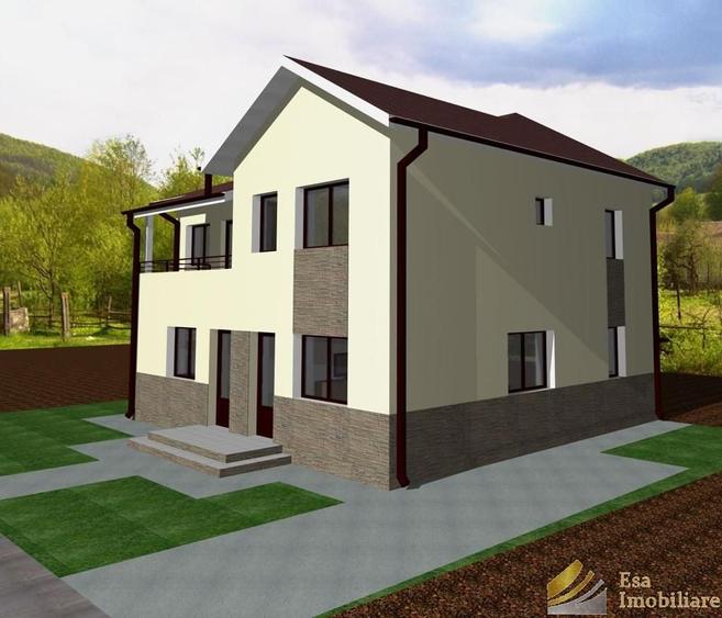 Casă individuală cu 2 camere cu Teren 233 Mp în Militari