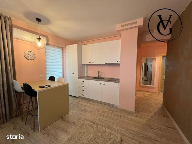 Apartament cu 2 camere semidecomandat în Central