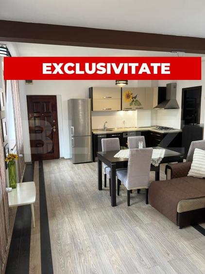 Apartament cu 3 camere decomandat, mobilat în Centrul Istoric