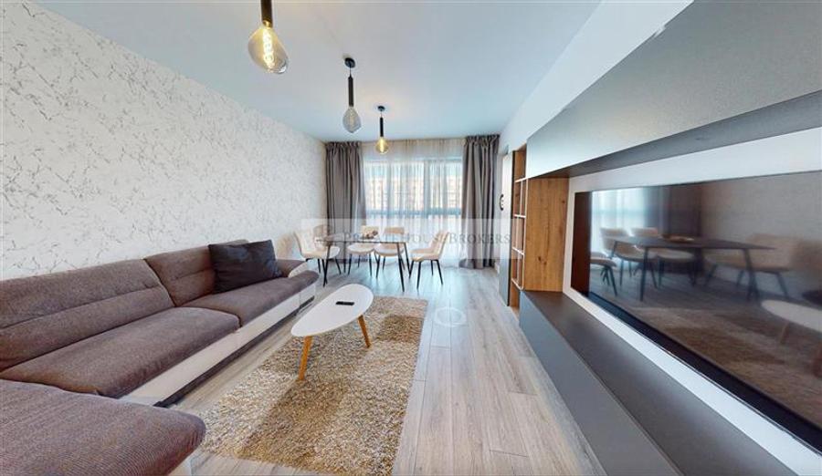 Apartament cu 2 camere decomandat, mobilat în Pipera