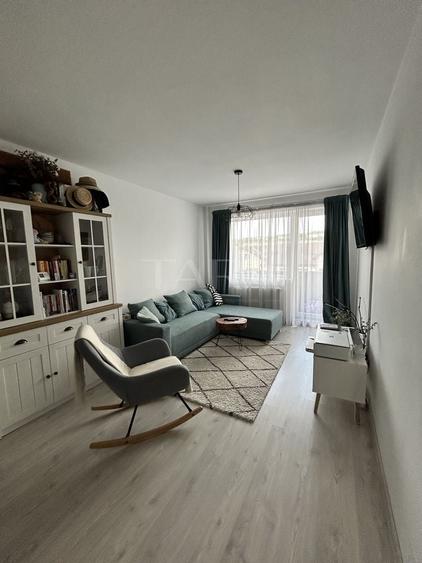 Apartament cu 2 camere semidecomandat, mobilat în Dâmbul Rotund