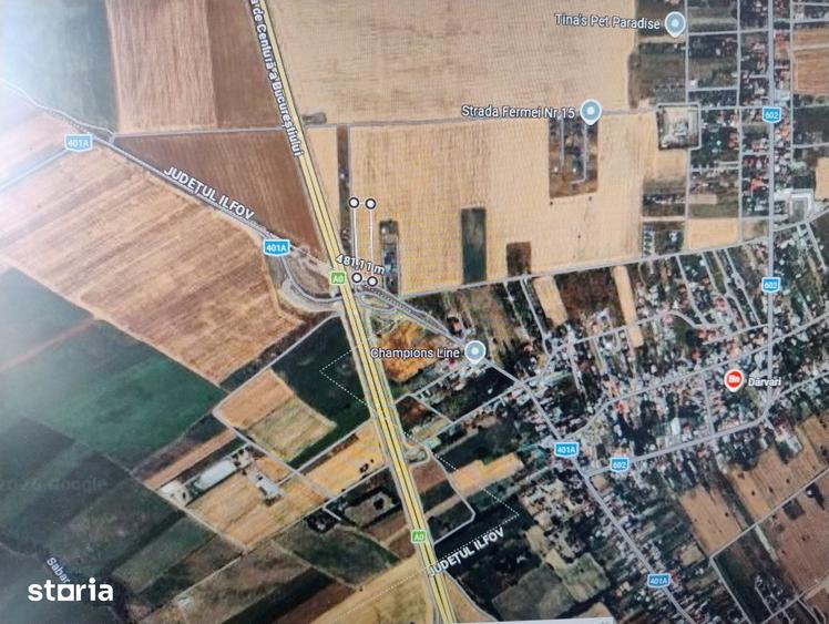 Teren de 8166 mp, în Ciorogârla