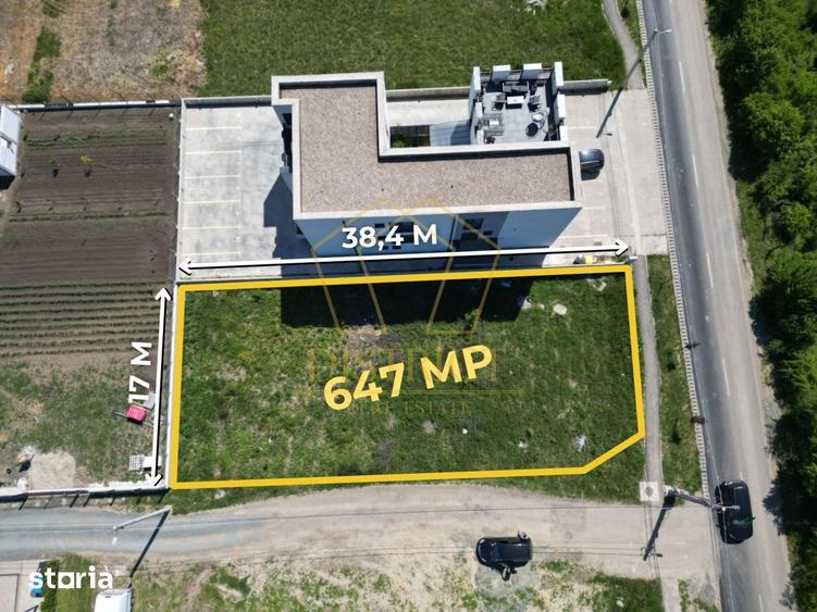 Teren de 647 mp, în Dumbrăvița