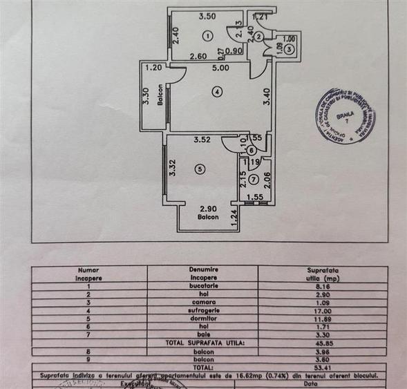 Apartament cu 2 camere semidecomandat în Apollo