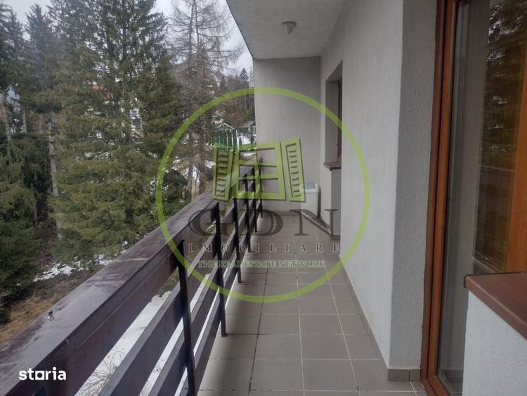 Apartament cu 2 camere decomandat în Predeal