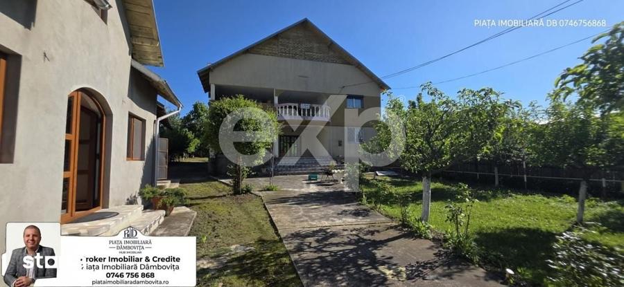 Casă cu 9 camere cu Teren 1000 Mp în Dragomirești
