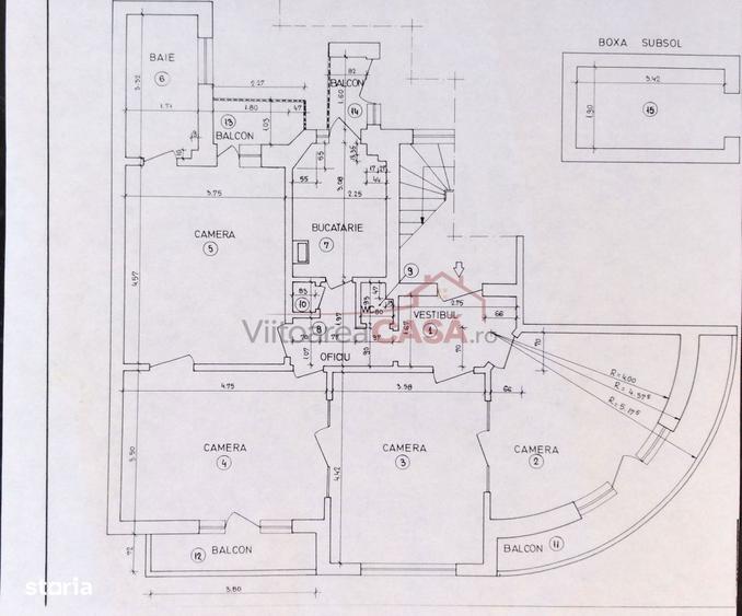Ultracentral Unirii - 4 camere ultracentral - renovat - vila anvelopat - 2
