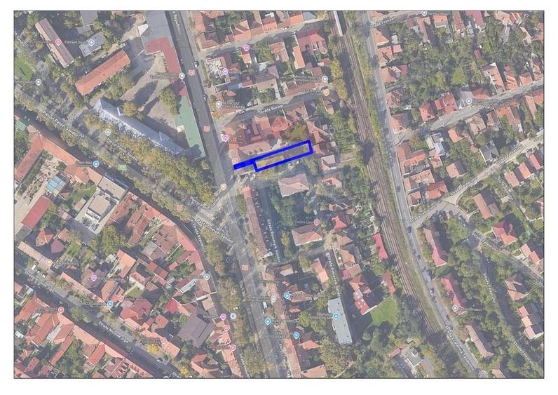 Teren Construcții intravilan de 498 mp, în Central