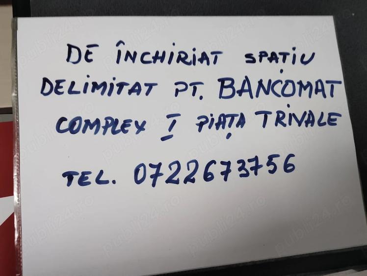 Spațiu comercial, de 2 mp, în Trivale