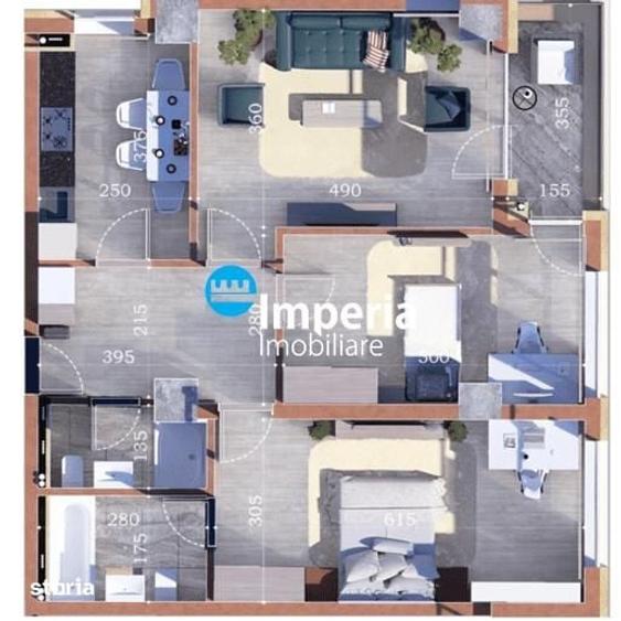 Apartament Nou 3 camere Copou Rasarit de Soare(view superbfinalizat) - 9