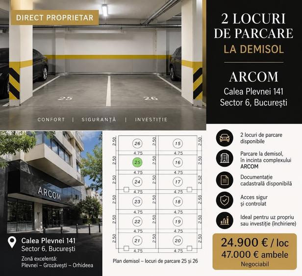 Proprietate specială, de 12 mp, în Calea Plevnei