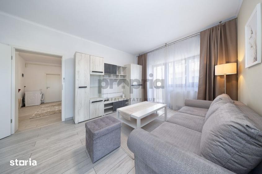 Apartament cu 2 camere, mobilat în Sânpetru