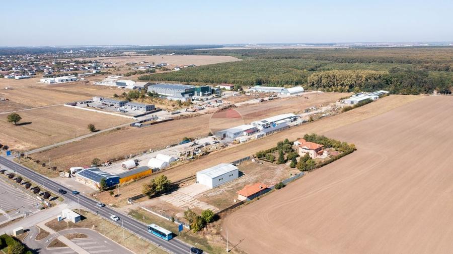 Teren Construcții intravilan de 10000 mp, în Brănești