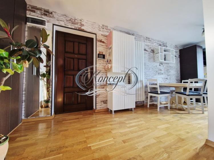 Apartament cu 2 camere decomandat, mobilat în Gruia