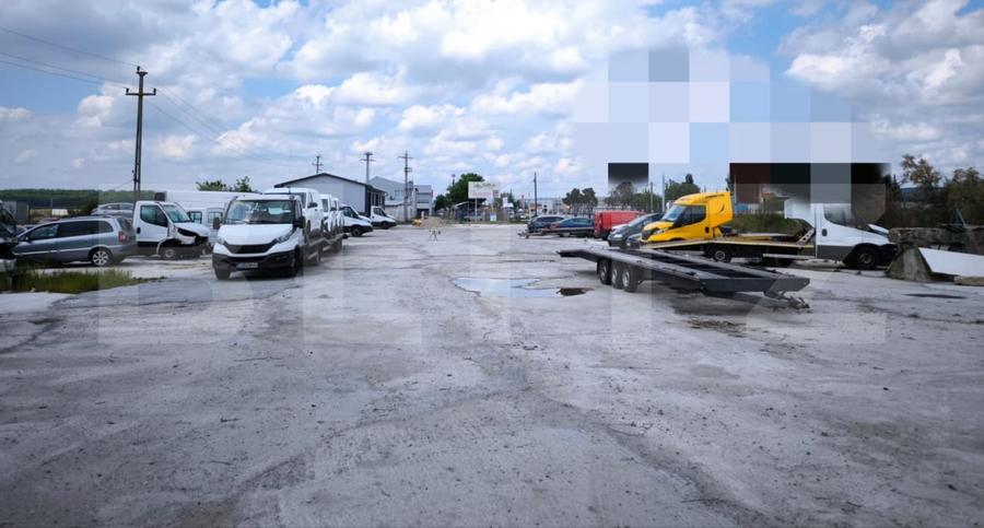 Teren industrial  5000 mp cu 2 hale 400 mp, in Isalnita, cu deschidere la E79 - 12