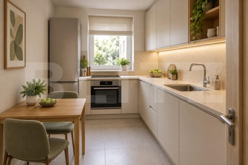 Apartament cu 3 camere decomandat în Nord-Est