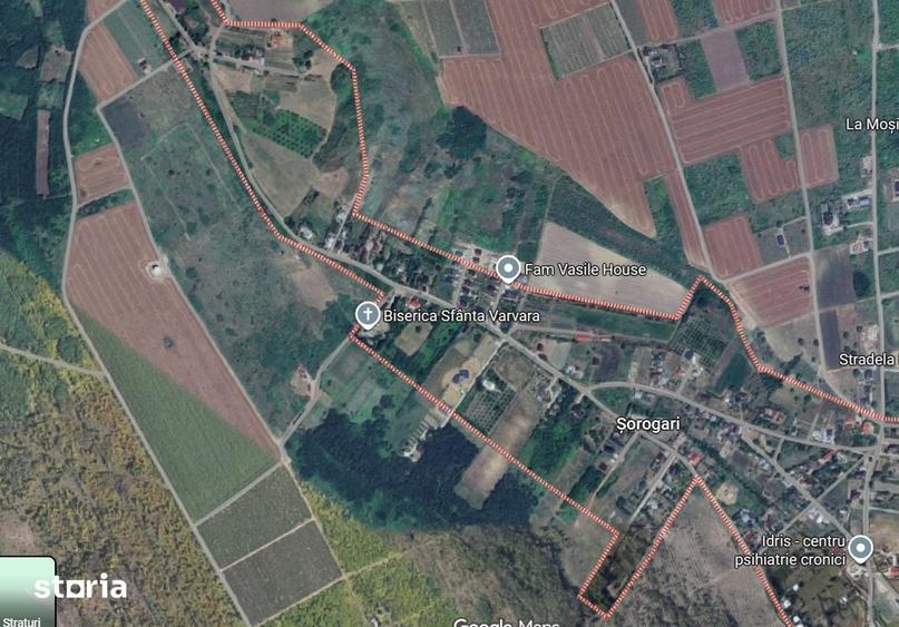 Teren de 25000 mp, în Aroneanu