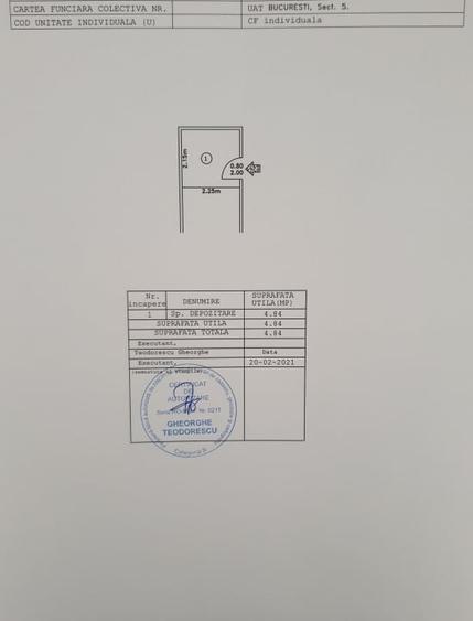 Casă individuală cu 3 camere cu Canalizare în Rahova