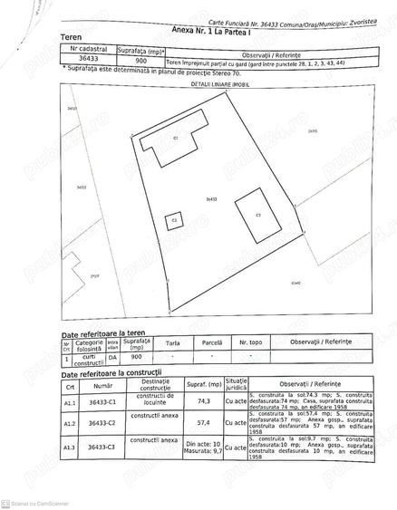 Casă cu 3 camere cu Teren 2700 Mp în Șerbănești