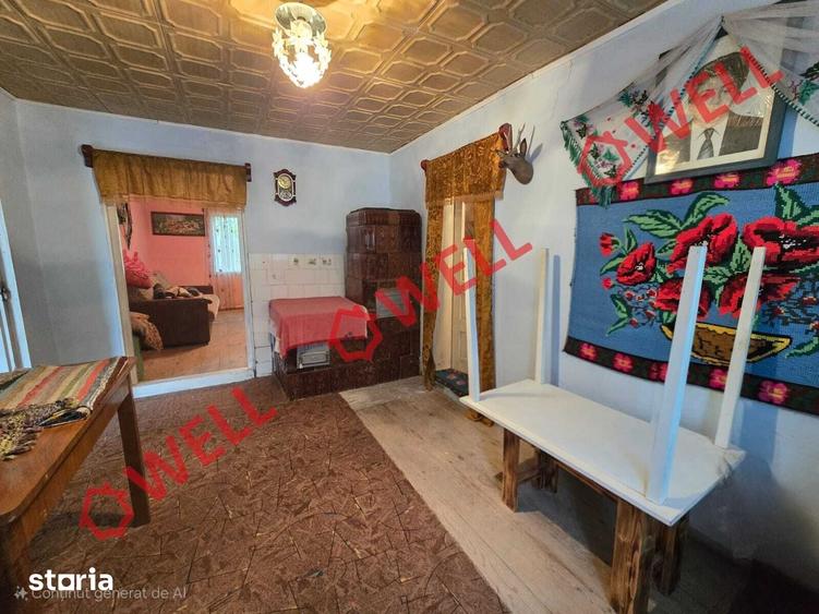 Casă cu 2 camere cu Teren 400 Mp în Sita Buzăului