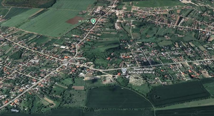 Teren de 21800 mp, în Gruiu