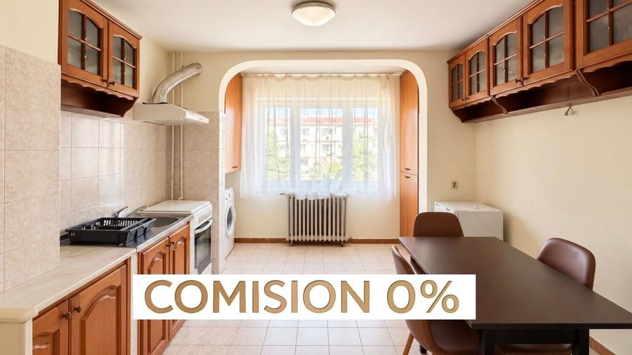 Apartament cu 3 camere decomandat în Soarelui
