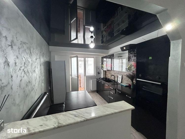 Apartament cu 3 camere decomandat, mobilat în Brăilița
