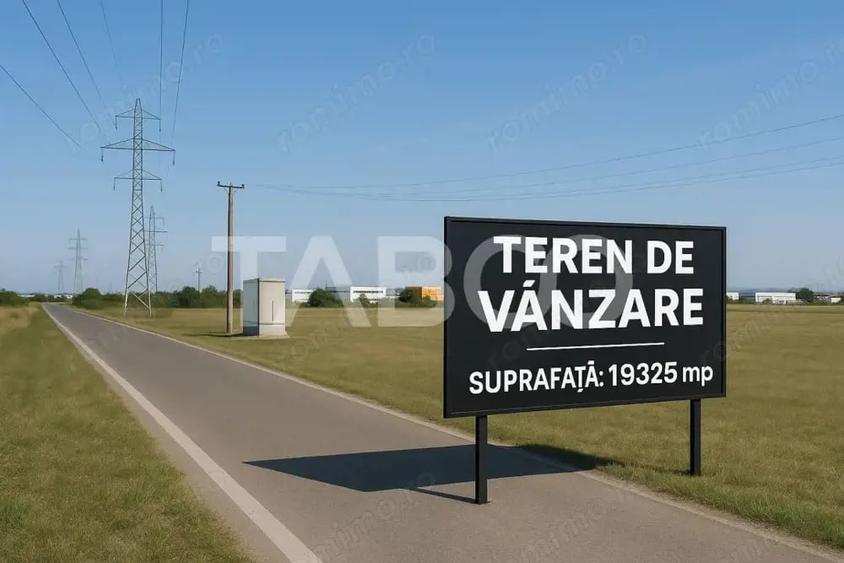 Teren de 19325 mp, în Central