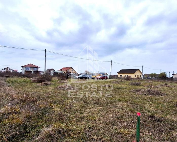 Teren Construcții intravilan de 500 mp, în Mândruloc