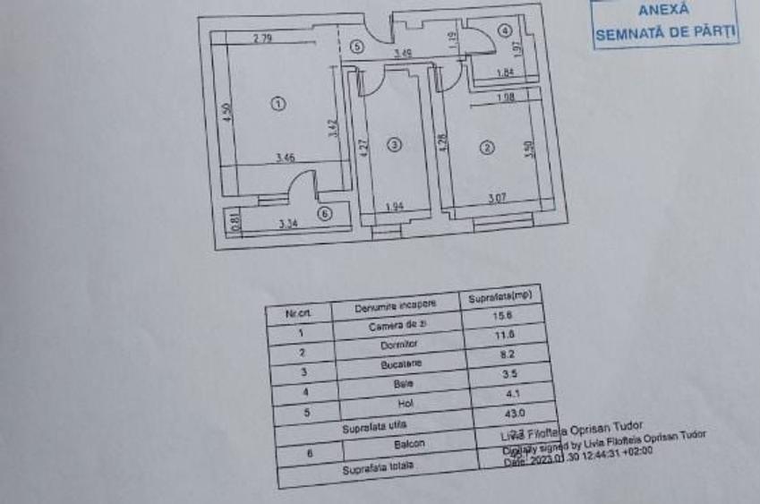 Apartament cu 2 camere decomandat, mobilat în Păcii
