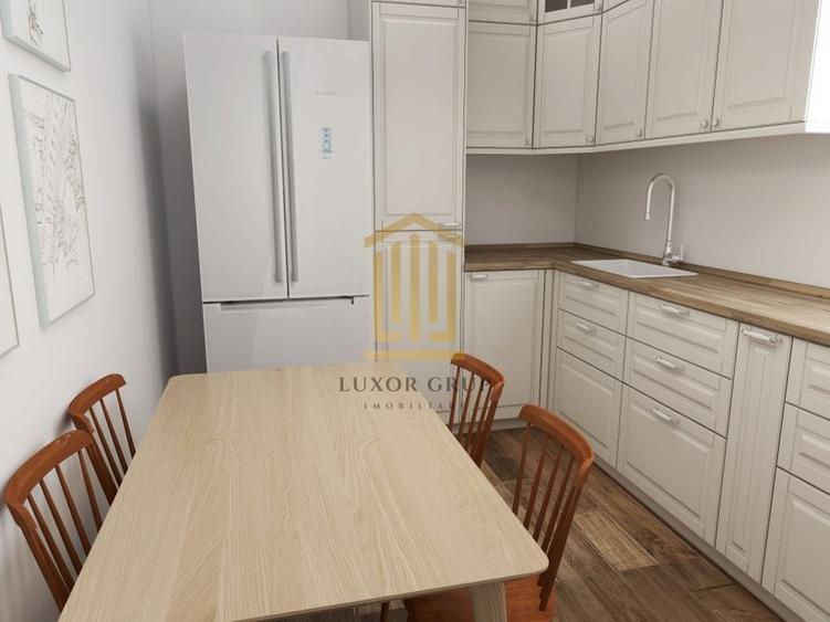 Apartament cu 3 camere semidecomandat în Vest