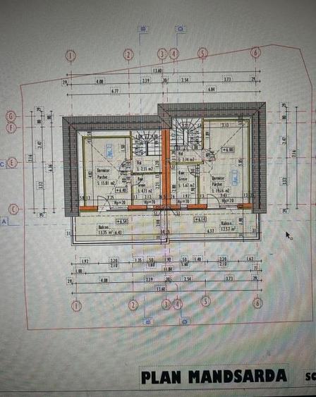 Duplex cu 4 camere cu Canalizare în Dâmbul Rotund