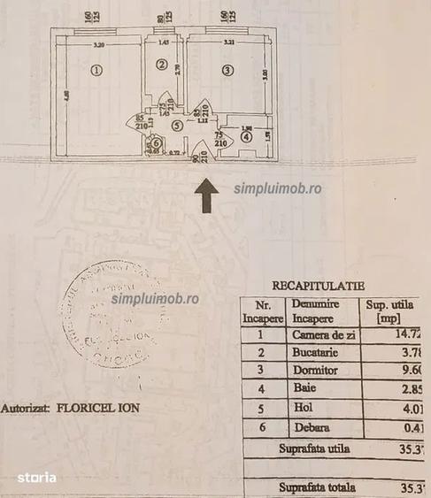 Apartament cu 2 camere decomandat, mobilat în Pantelimon