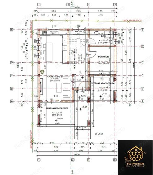 Casă cu 1 camere cu Teren 250 Mp în Malu Mare