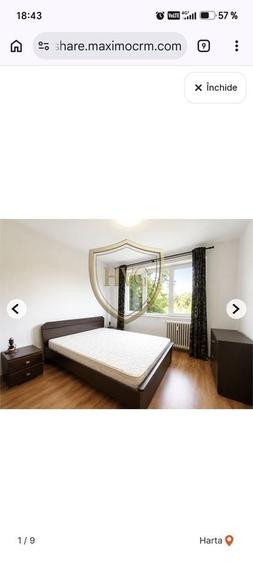 Apartament cu 2 camere semidecomandat, mobilat în Vatra Luminoasă