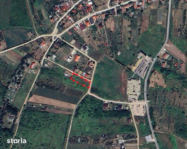 Teren de 981 mp, în Paleu