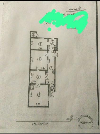 Casă cu 3 camere cu Teren 225 Mp în Central