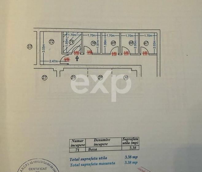 Apartament cu 2 camere semidecomandat, mobilat în P-ța Alba Iulia