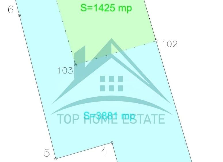 Teren agricol extravilan de 1500 mp, în Baciu