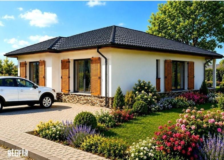 Casa pe un singur nivel la cheie, 150 mp,teren 650 mp,LIVEZENI - 9