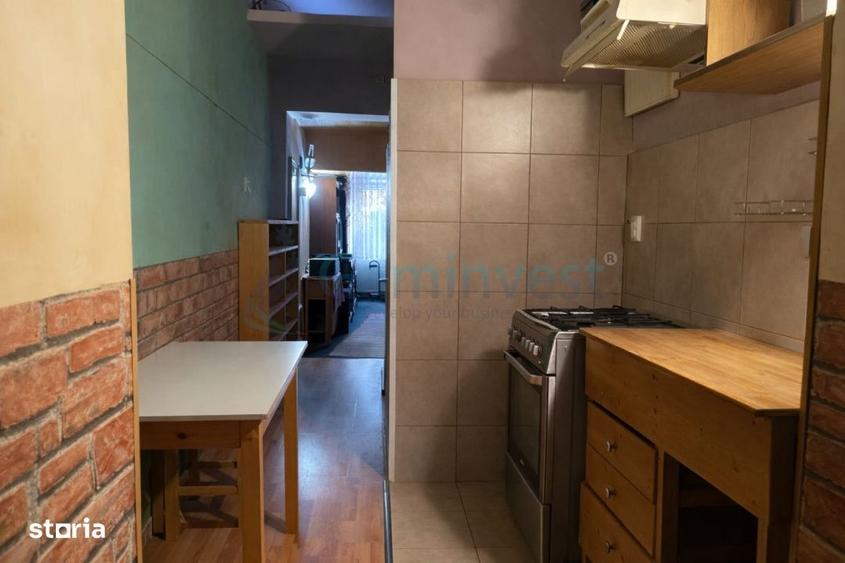 Apartament cu 2 camere semidecomandat în Central