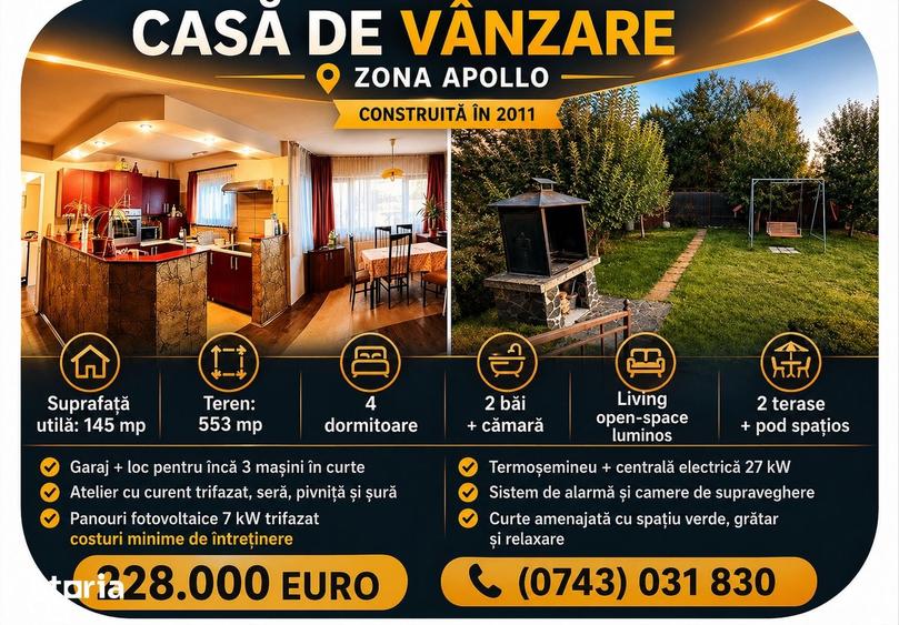 Casă cu 5 camere cu Teren 553 Mp în Sângeorgiu de Mureș