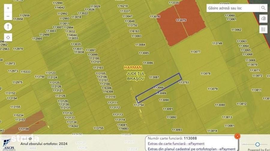 Vand teren extravilan agricol cu potential Harman - 2