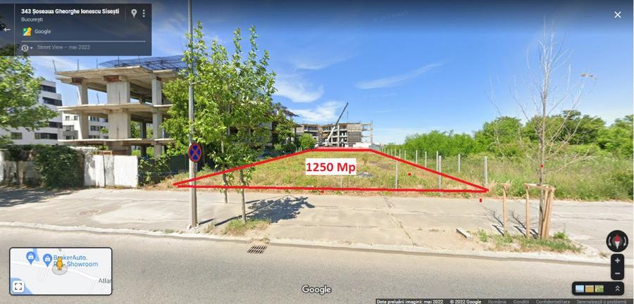 Spațiu comercial, de 1,250 mp, în Sisești