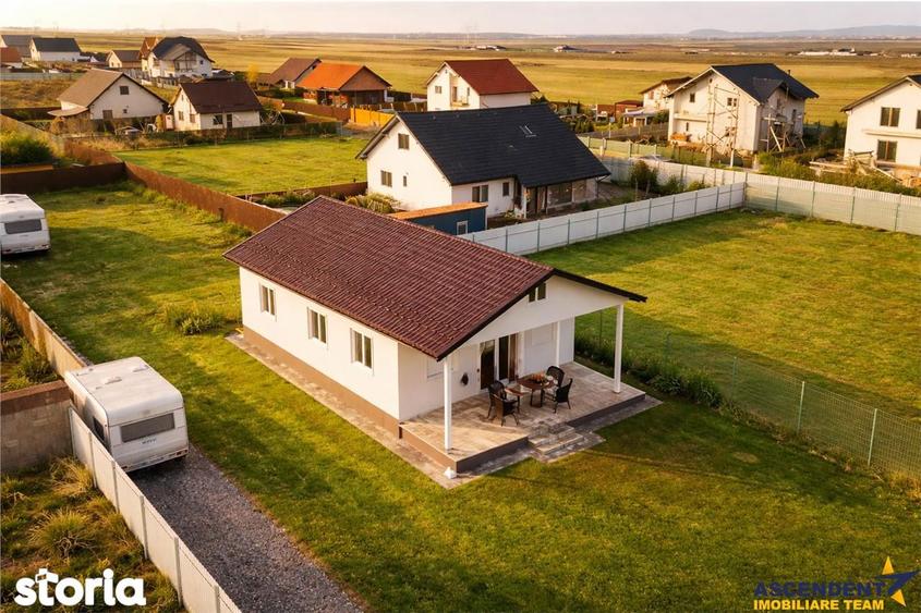 Casă cu 3 camere cu Teren 1200 Mp în Tărlungeni