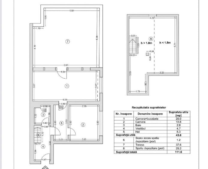Apartament cu 3 camere, mobilat în Drumul Taberei