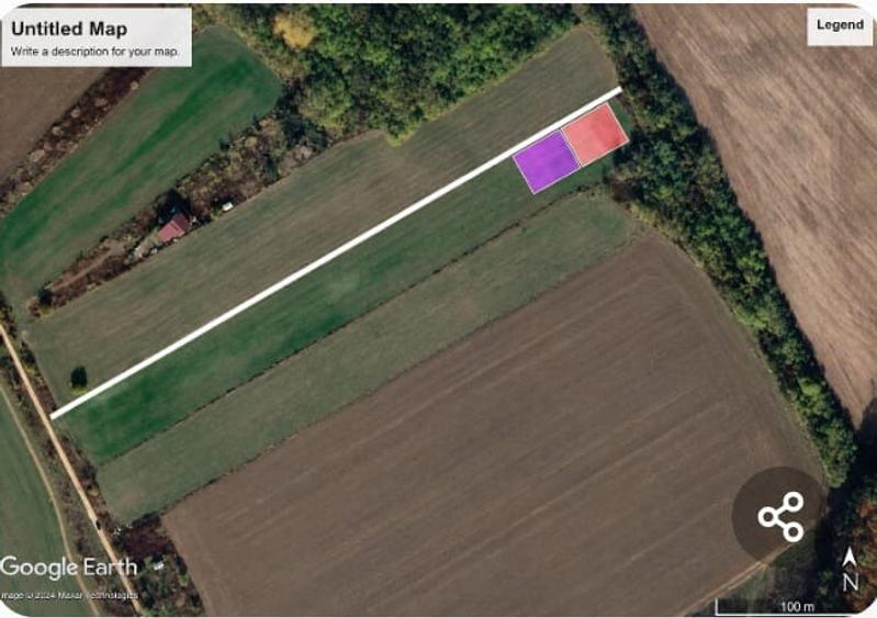 Teren Construcții intravilan de 770 mp, în Clinceni