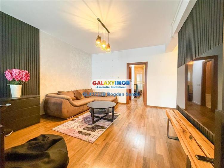 Apartament cu 3 camere semidecomandat, mobilat în Militari