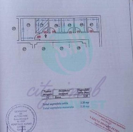 Apartament cu 2 camere semidecomandat, mobilat în P-ța Alba Iulia